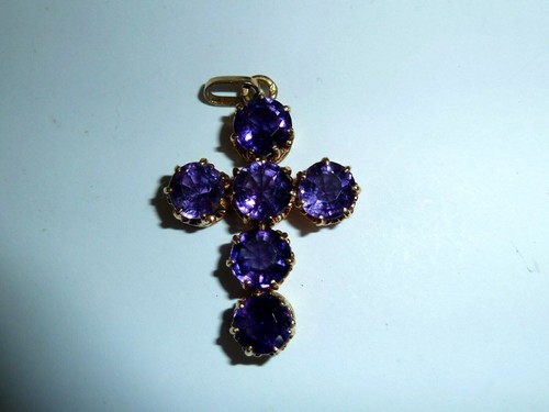 Ancienne croix or 18 - croix,